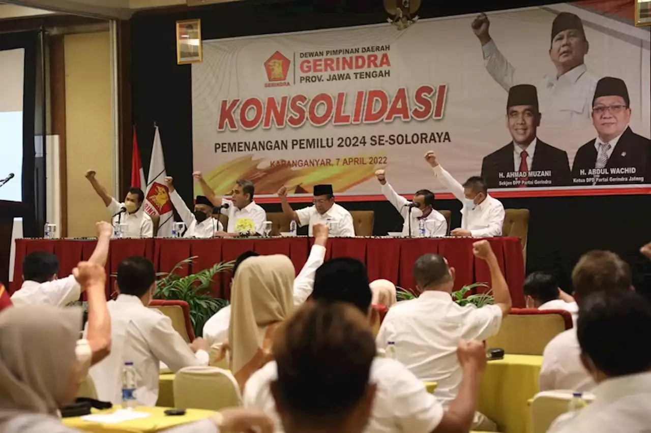 Gerindra Minta Kader Tak Ragu Prabowo Maju ke Pilpres 2024