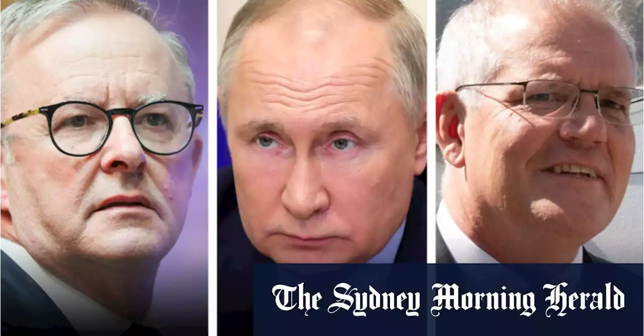 Russia bans Scott Morrison and Anthony Albanese from entering the country