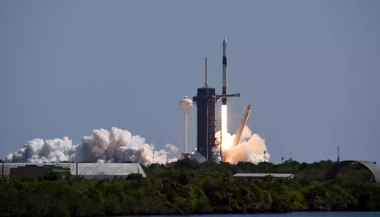 The First Private Crew Blasts Off for the Space Station