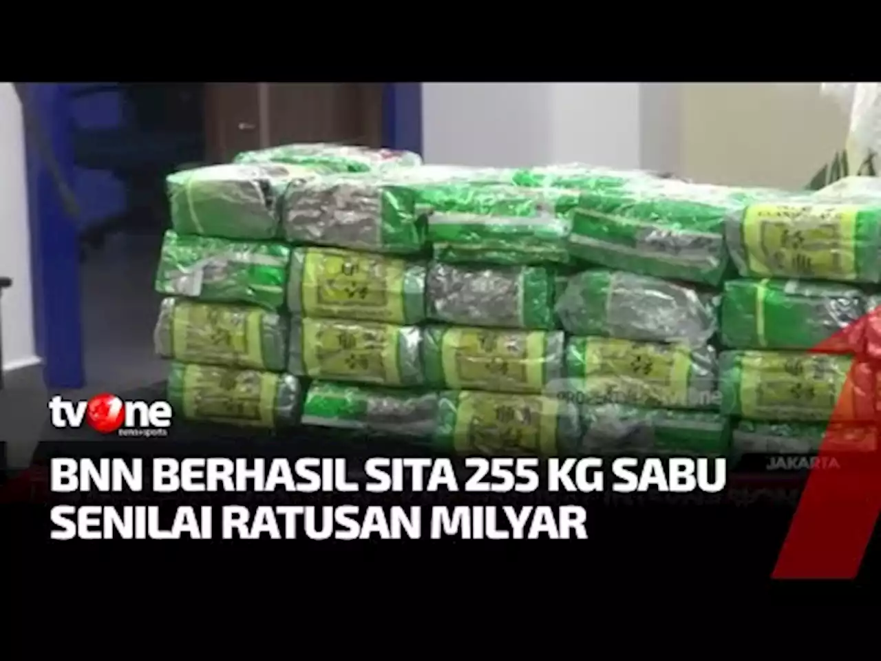 BNN Bongkar Sindikat Internasional, 255 Kg Senilai Miliar Disita | Kabar Utama tvOne - tvOne