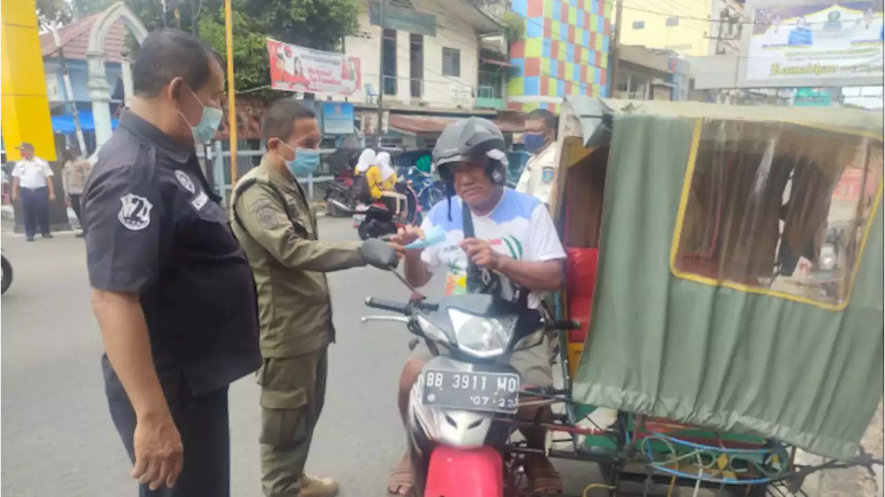 Targetkan Kota Sibolga Zero Covid 19, Polres dan Pemko Gelar Operasi Yustisi