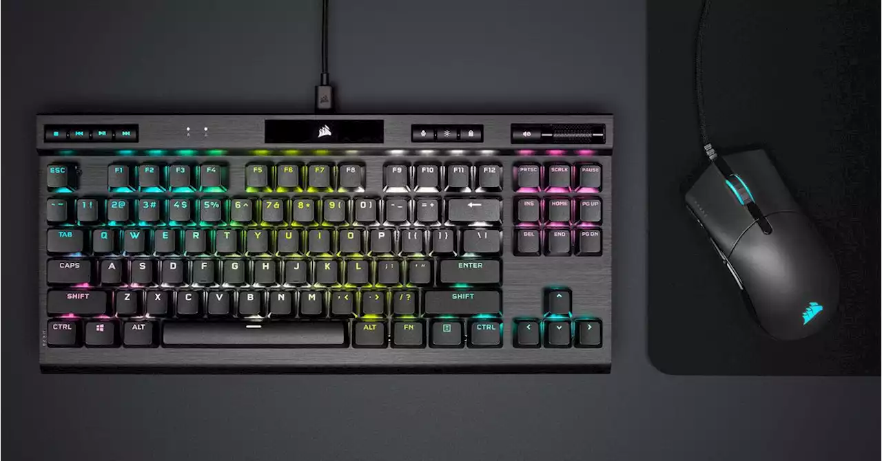 Corsair’s K70 gaming keyboard updated with more responsive optical switches