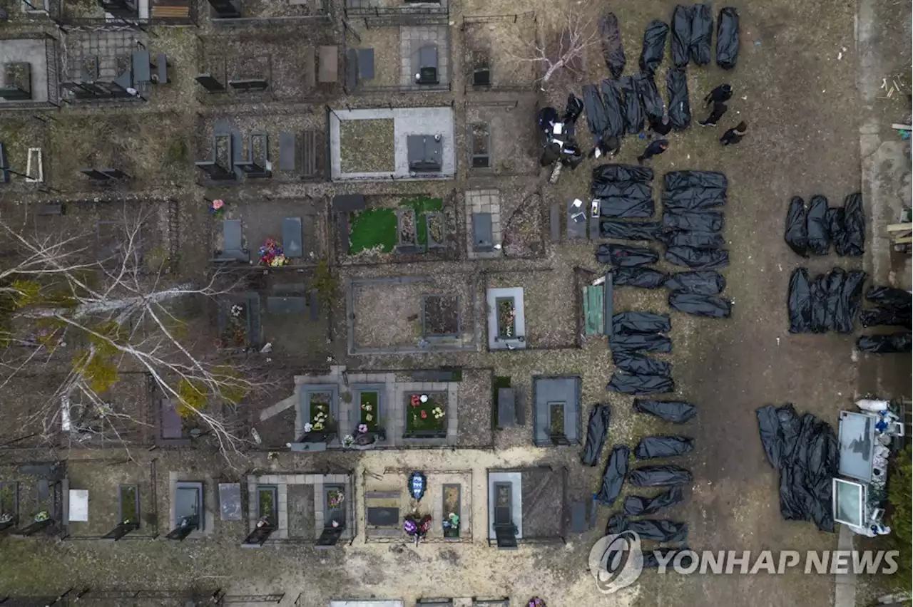 [우크라 침공] 우크라 ''부차 학살'로 평화협상 분위기 바뀌어'(종합) | 연합뉴스