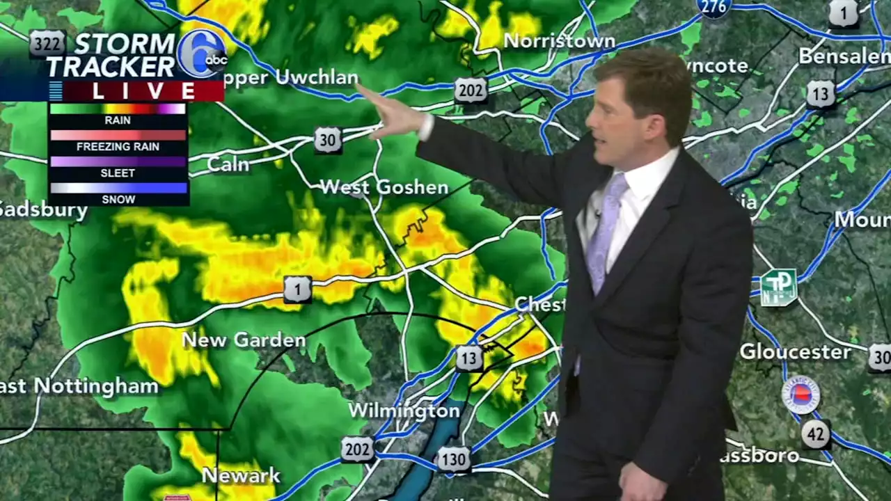 AccuWeather: Spotty Showers Today