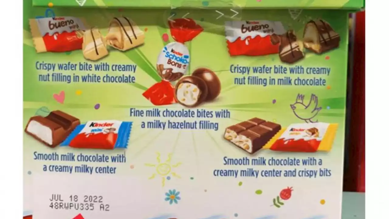 Ferrero USA recalls select Kinder chocolate treats amid potential salmonella risk