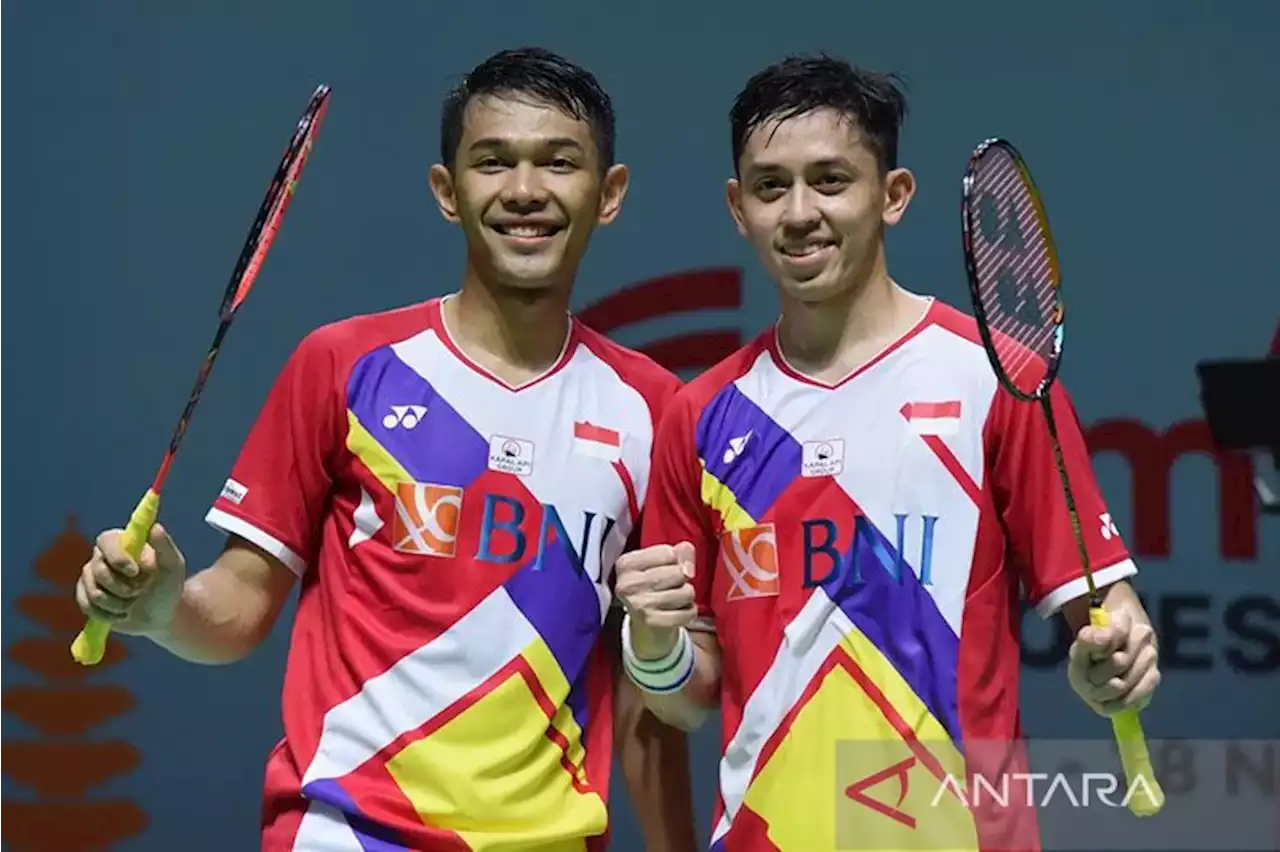 Fajar/Rian atasi Bagas/Fikri menuju partai puncak Korea Open 2022