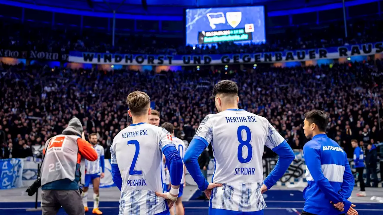 Hertha-Fans demütigen ihre Derby-Versager