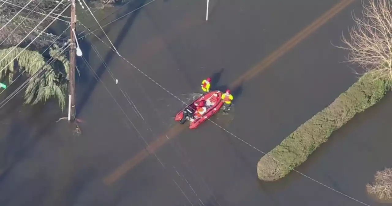 A dozen people rescued after Hackensack River floods New Milford neighborhood