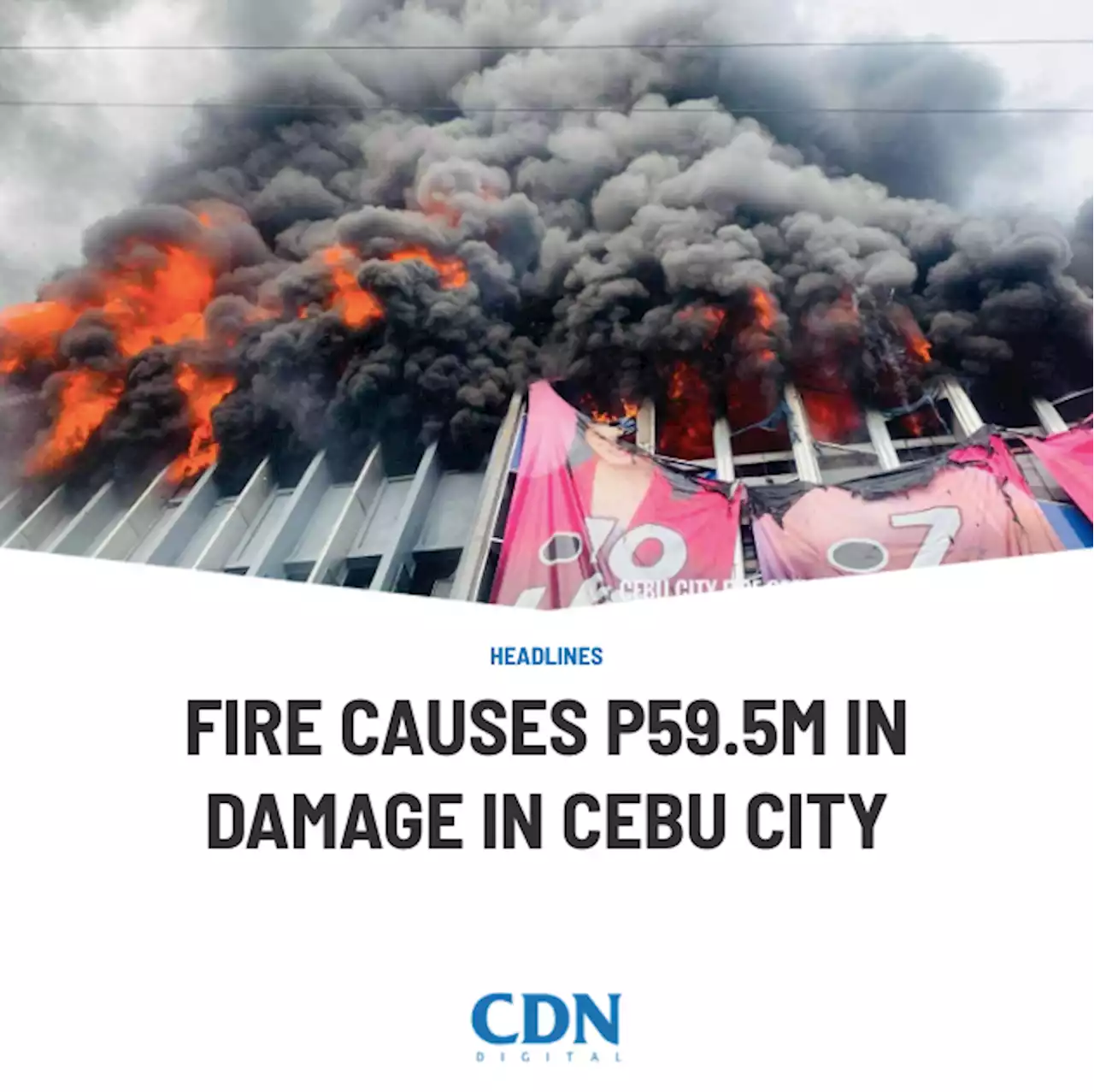 Fire causes P59.5M in damage in Cebu City