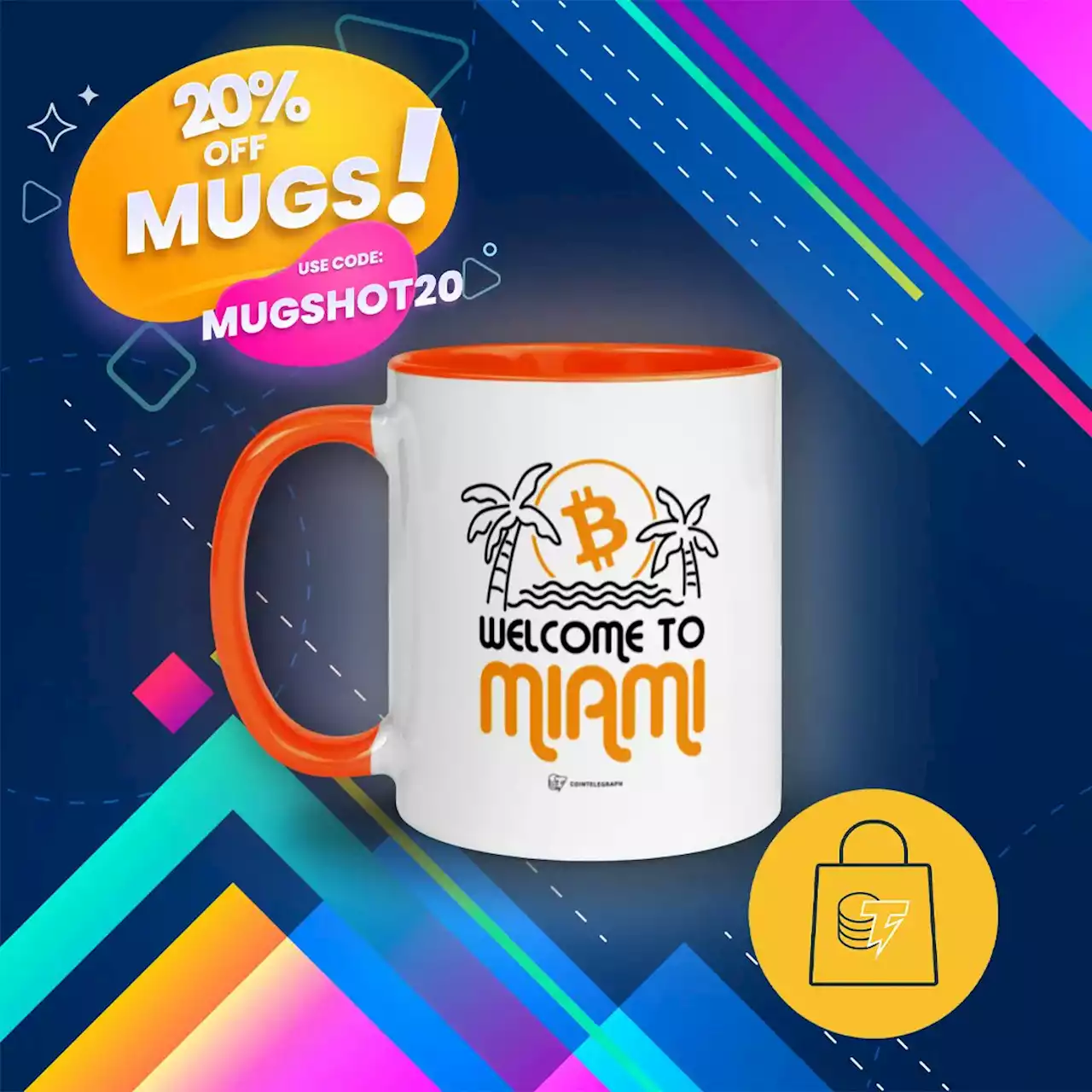 Welcome to Miami Bitcoin Mug