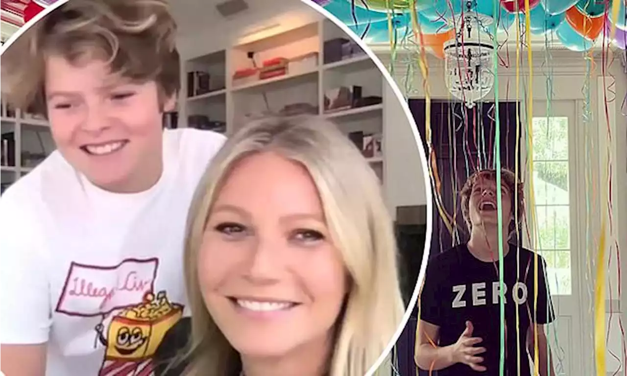 Gwyneth Paltrow celebrates son Moses Martin's 16th birthday