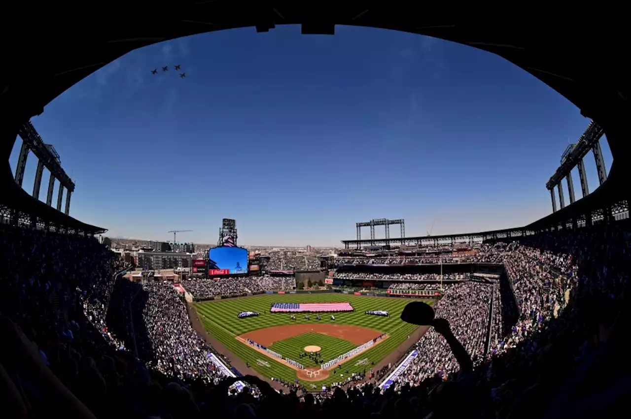 PHOTOS: Opening day at Coors Field, Colorado Rockies host Los Angeles Dodgers