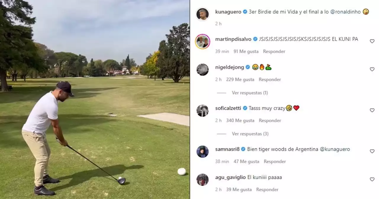 Video: las divertidas clases de golf del Kun