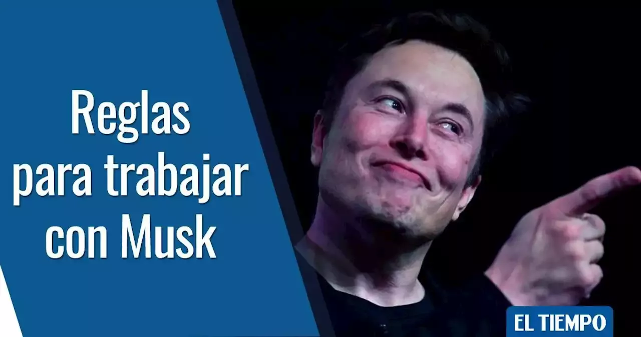 Elon Musk las extrañas reglas que maneja para trabajar en sus empresas