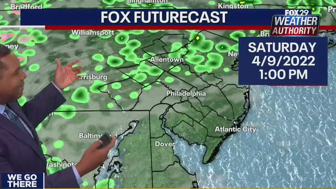 Weather Authority: Seasonable weekend to see spotty showers, cool temperatures ahead of warm up