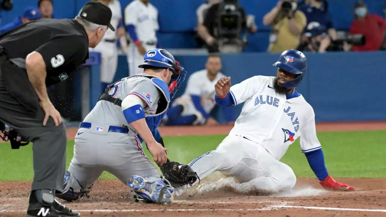 Blue Jays use historic opening day comeback to beat Rangers