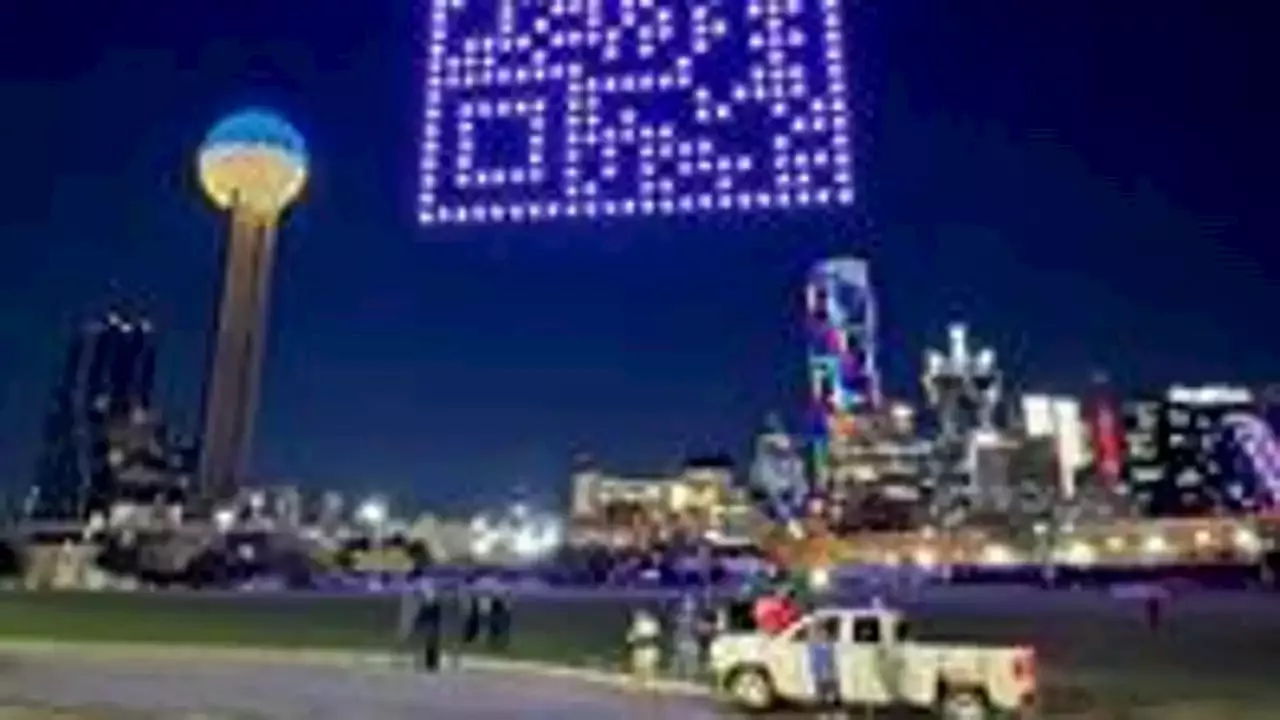 Dallas Got Rick Rolled With a Giant QR Code on April Fools Day