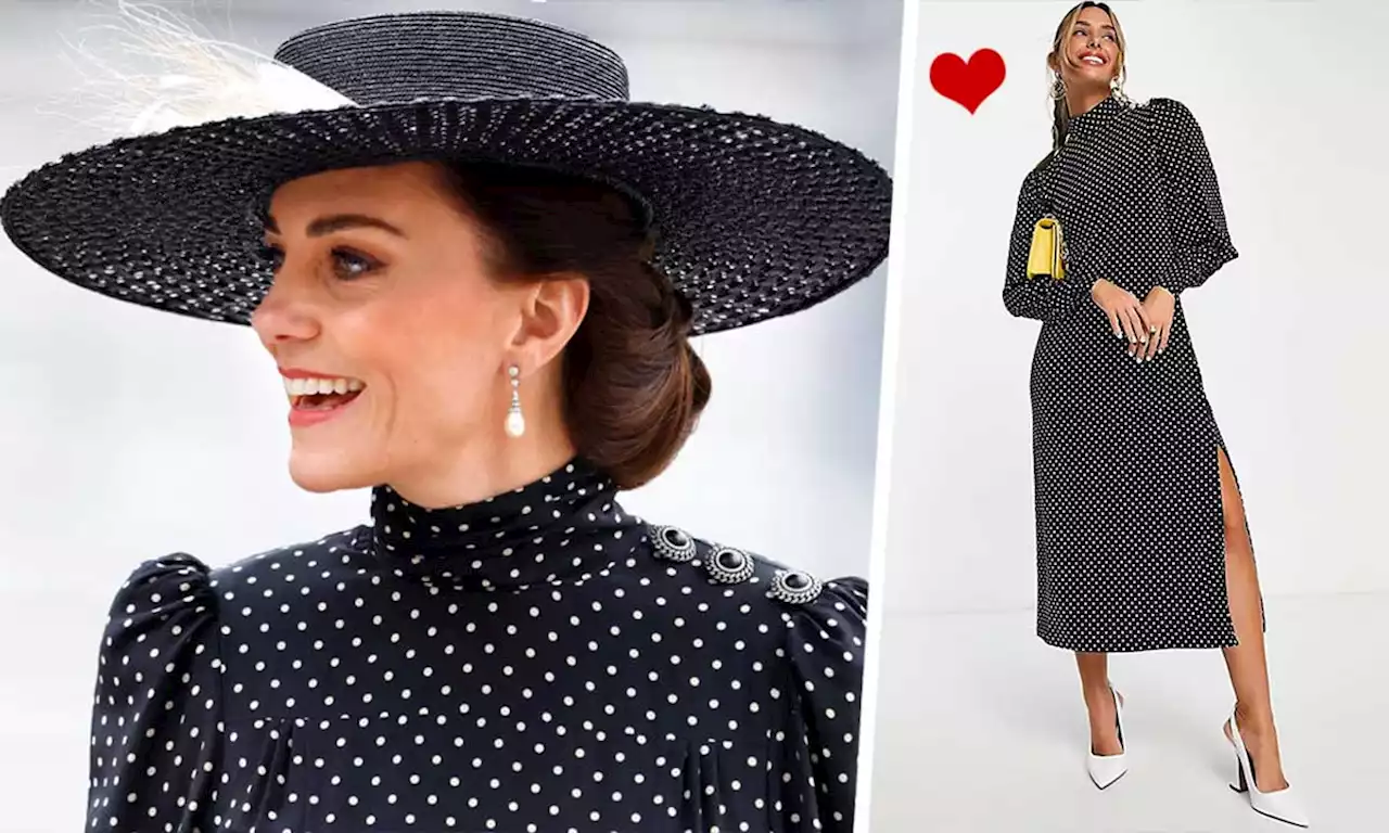 Obsessed with Kate Middleton's Alessandra Rich dress? ASOS has the perfect lookalike