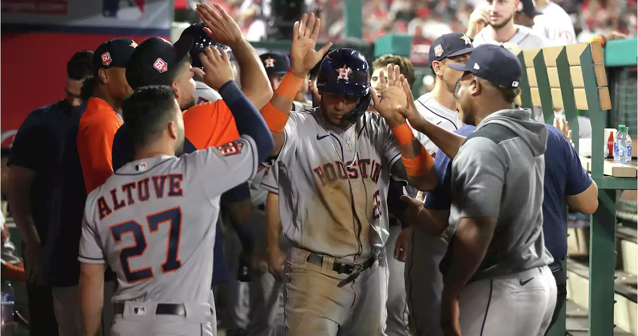 Smith: Jose Siri captures Astros' early season energy