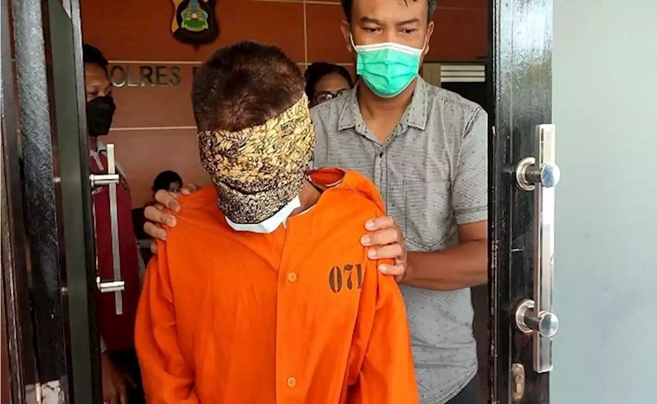 Ayah Bejat Perkosa Anak Sendiri Akhirnya Ditahan di Polres Buleleng