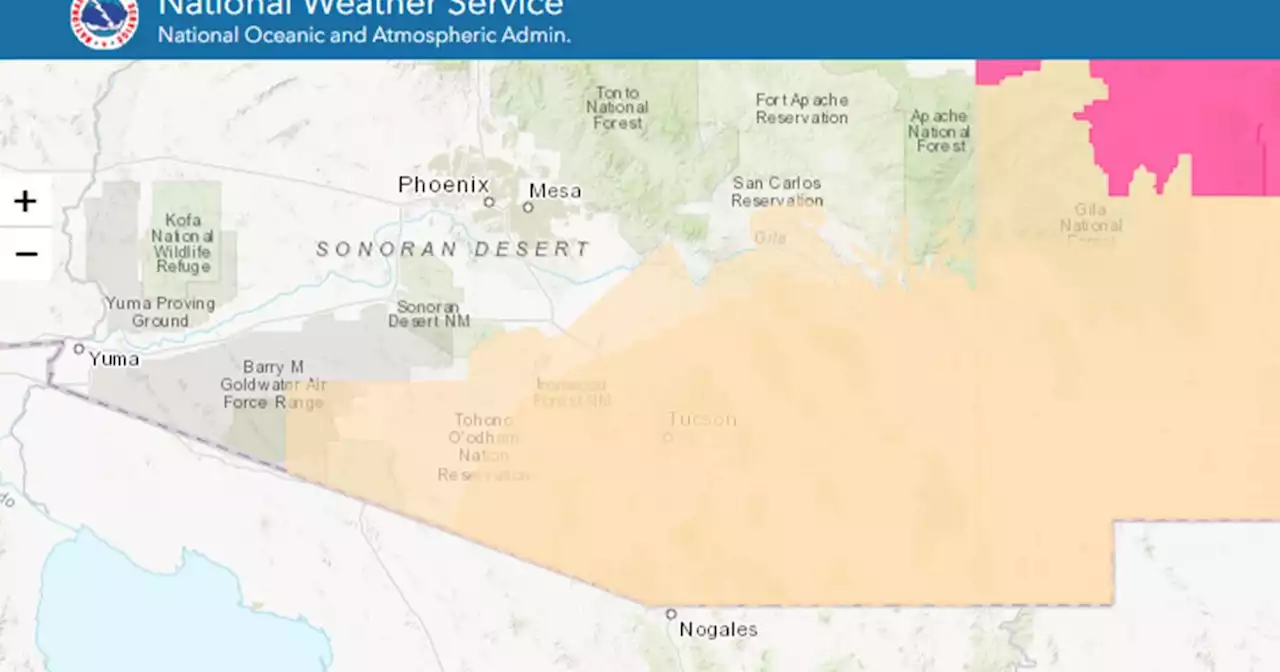 Fire Weather Watch issued across Southern Arizona this weekend