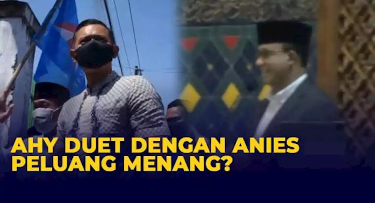 Jawaban AHY Tanggapi Hasil Survei SMRC Soal Duet dengan Anies