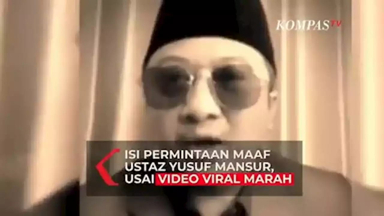 Isi Permintaan Maaf Ustaz Yusuf Mansur, Usai Video Viral Marah Soal Paytren