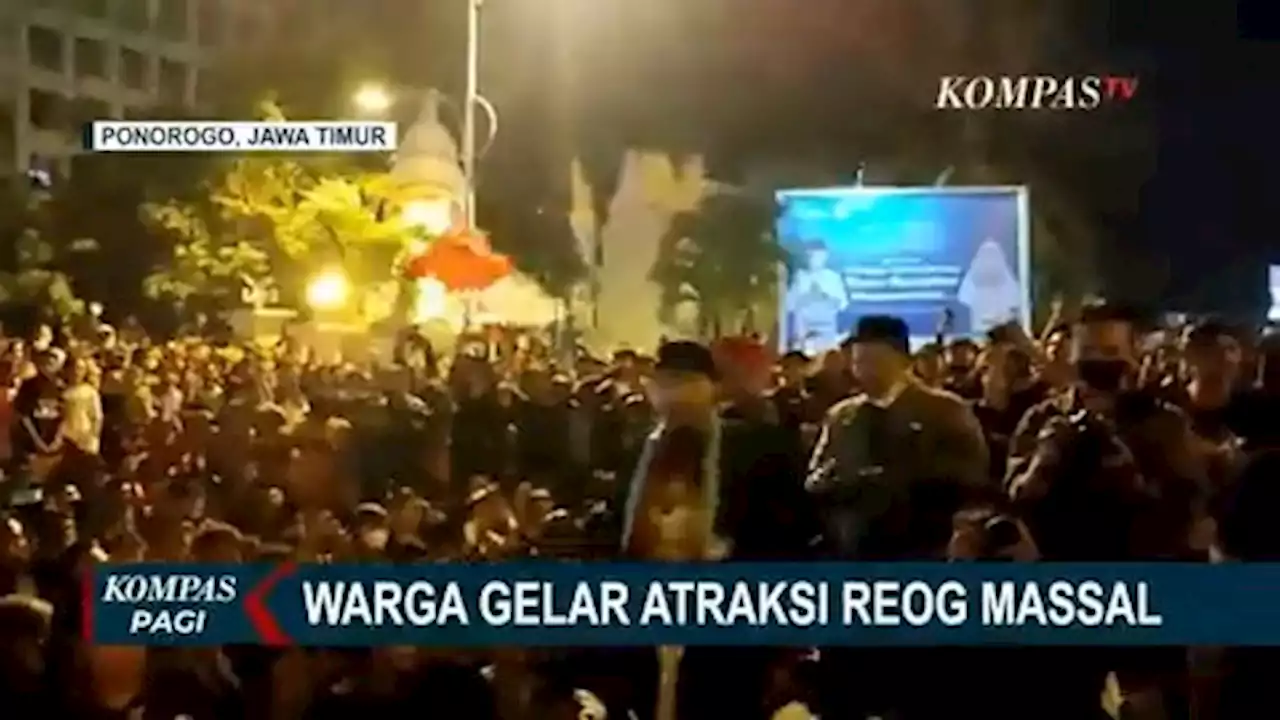 Tak Terima Klaim Malaysia Atas Reog, Warga Ponorogo Protes dengan Gelar Atraksi Reog Massal!