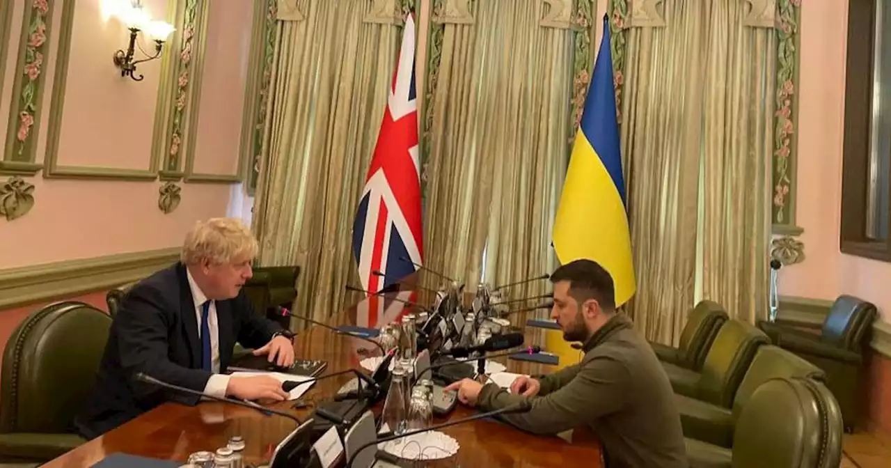 Boris Johnson se reunió con Zelenski en Kiev como gesto de respaldo al gobierno de Ucrania | Mundo | La Voz del Interior