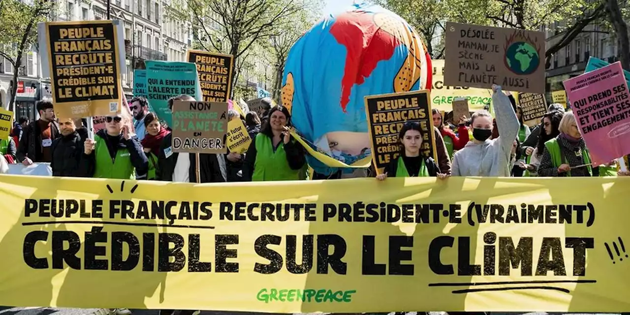 Présidentielle : à la veille du scrutin, une marche « pour le futur »