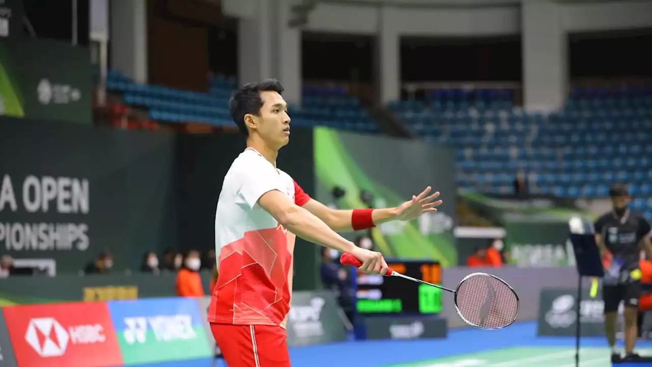 Hasil Korea Open 2022: Jonatan Christie Rebut Tiket Final