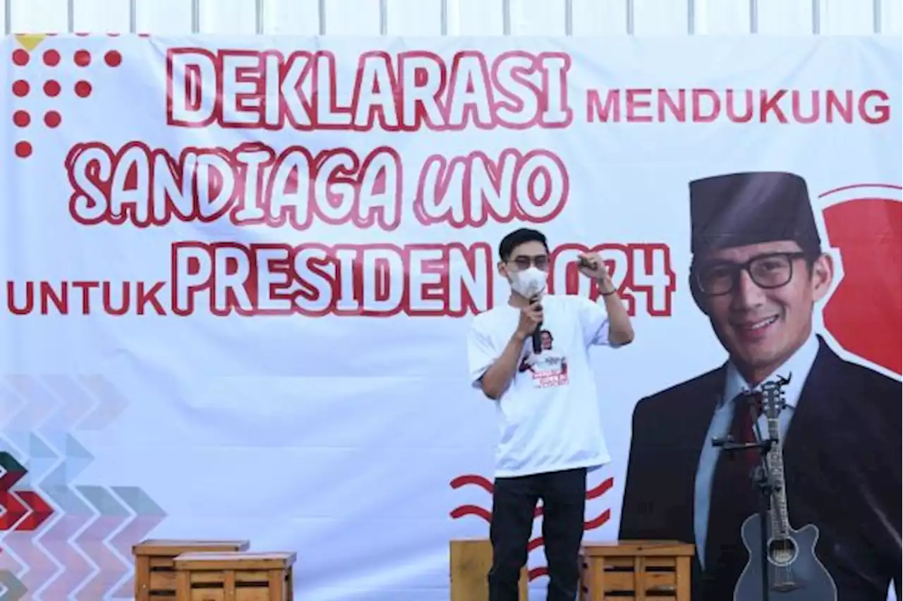 Milenial di Garut Deklarasi Dukung Sandiaga Presiden 2024