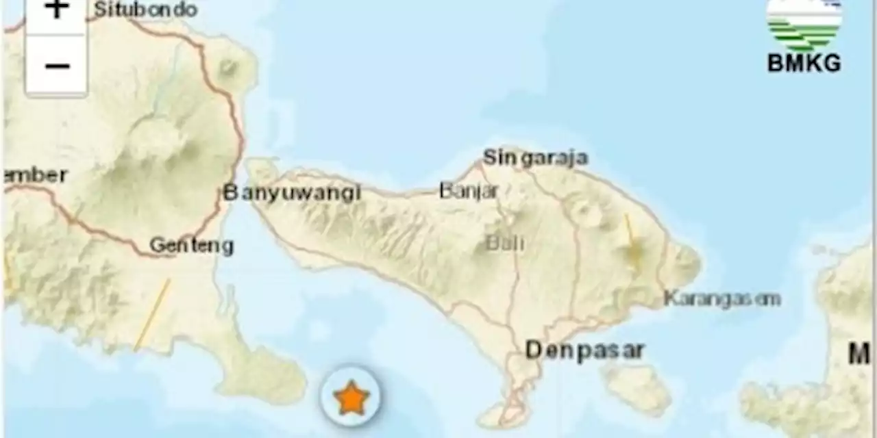 Penjelasan BMKG Penyebab Gempa Magnitudo 4,6 Guncang Bali | merdeka.com