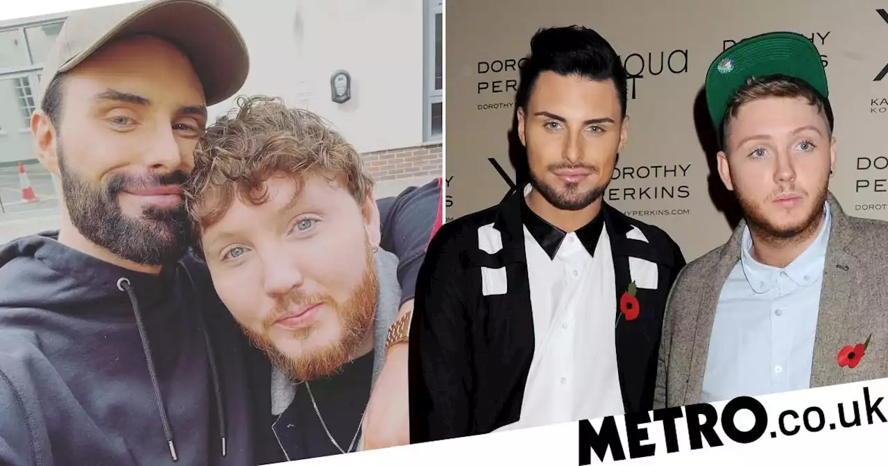 Rylan shares cute photo with James Arthur to mark 10 years of friendship