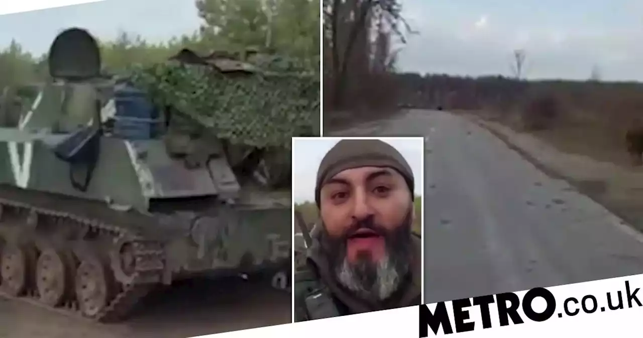 Video appears to show Ukrainian soldiers 'shooting Russian prisoner of war'