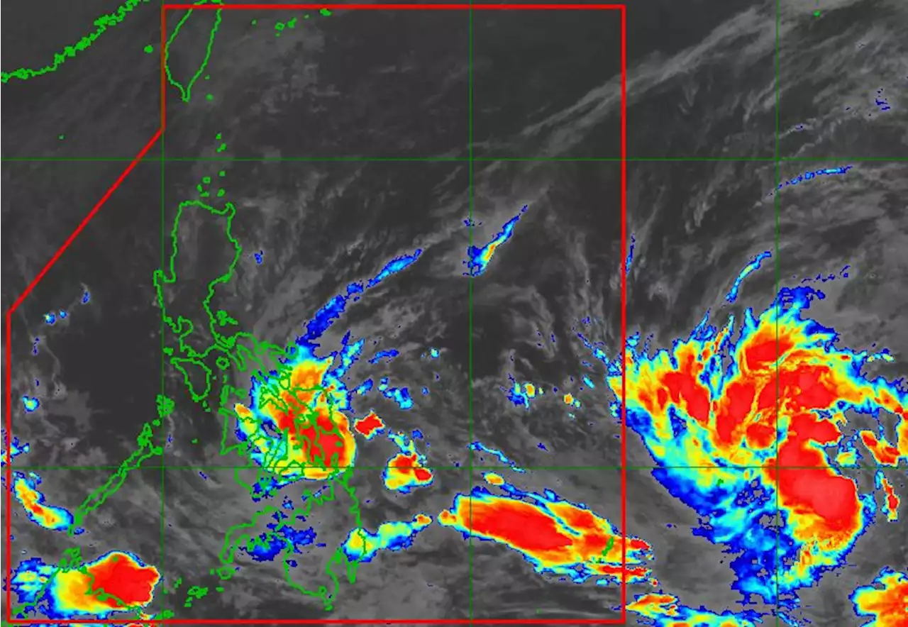 PAGASA warns of torrential rain from Tropical Depression Agaton