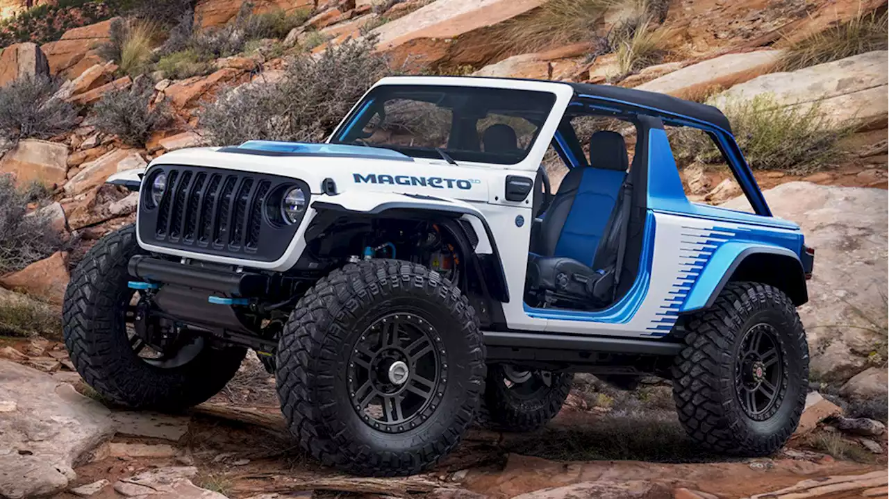 Jeep’s Latest All-Electric Wrangler Concept Can Go Zero to 60 MPH in Two Seconds