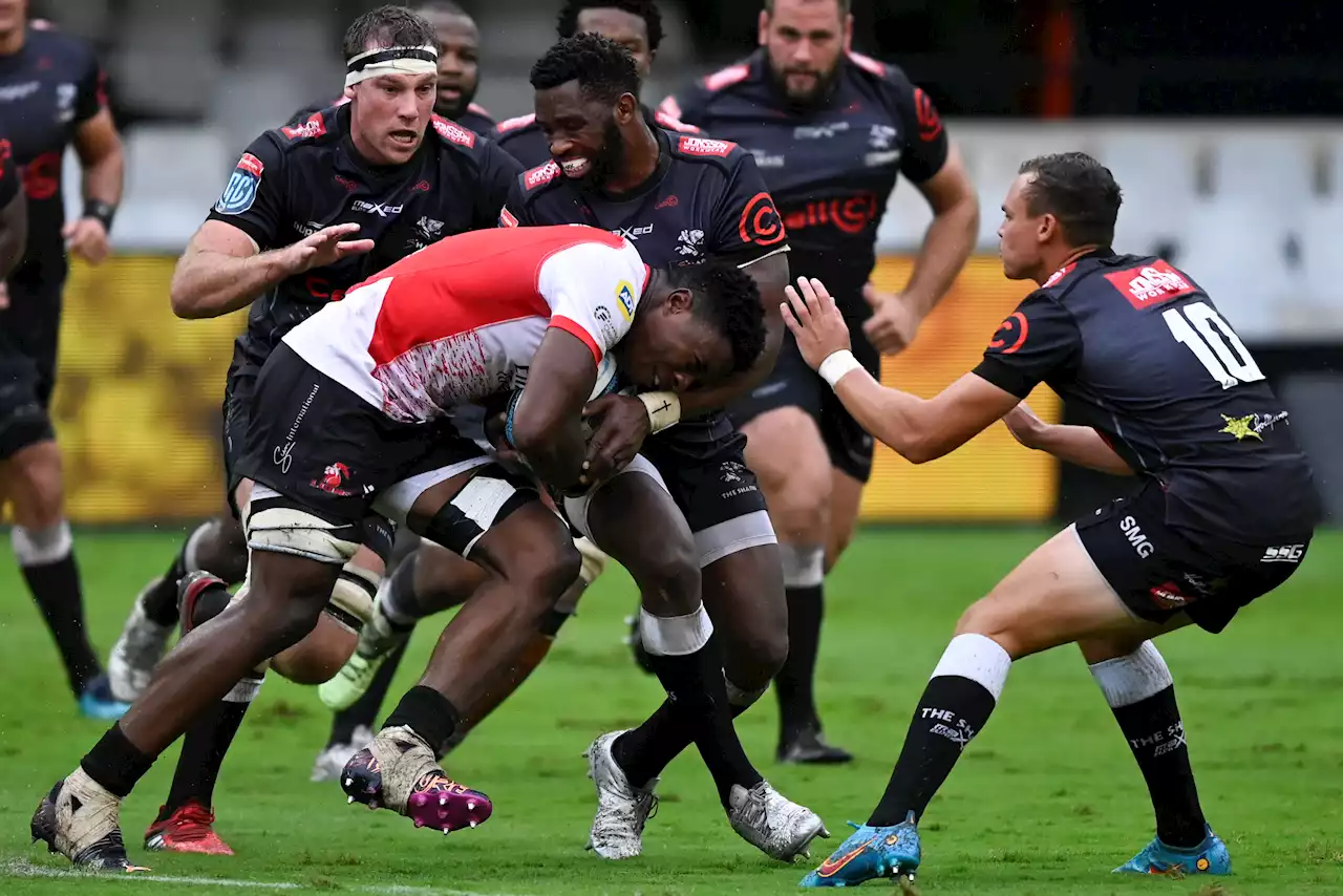 Bosch singing in the rain as Sharks maul Lions