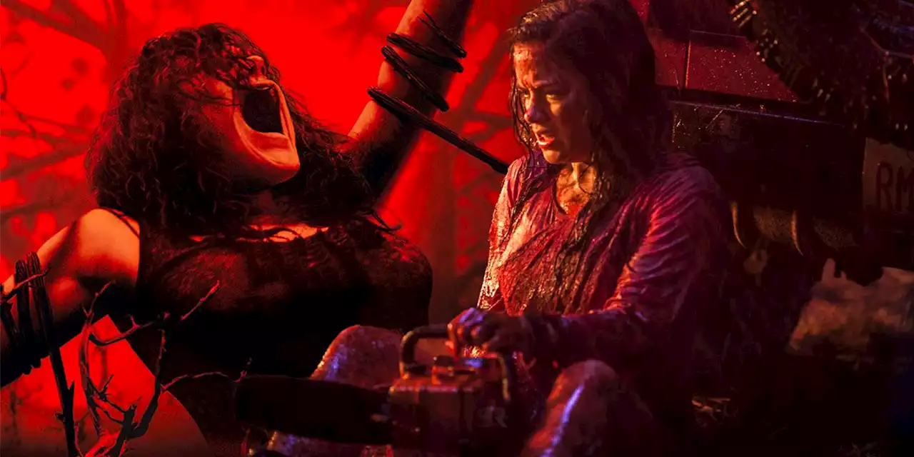 Evil Dead Reboot Alternate Ending Script Page Involves Mia Exploding