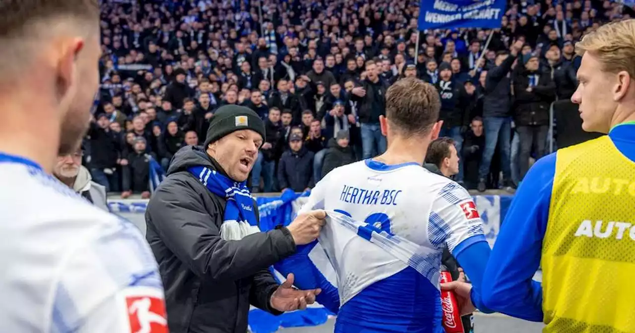 Bundesliga: Fan-Wirbel bei Hertha nach Derby! Spieler müssen Trikots nach Pleite gegen Union ablegen