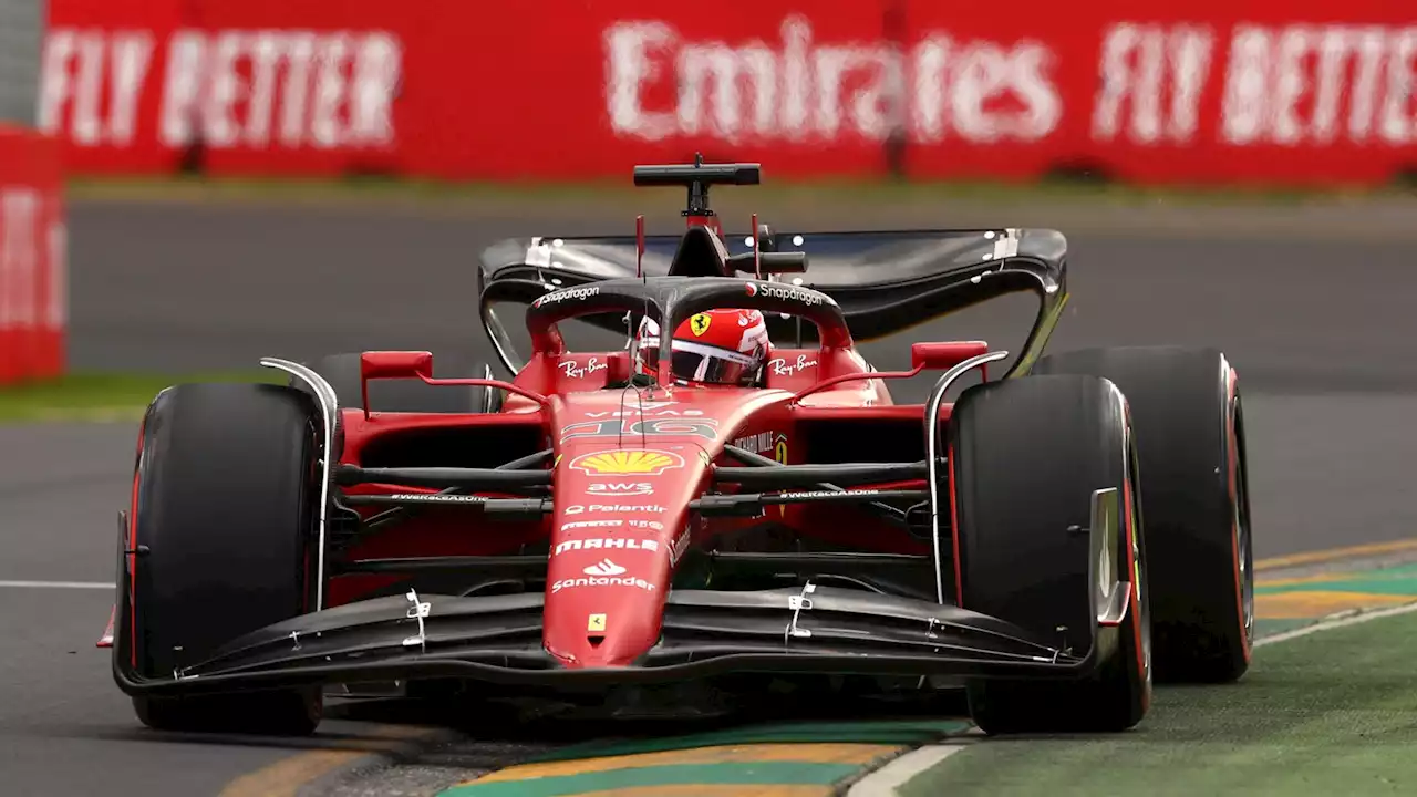 Formel 1: Charles Leclerc gewinnt das Qualifying in Melbourne