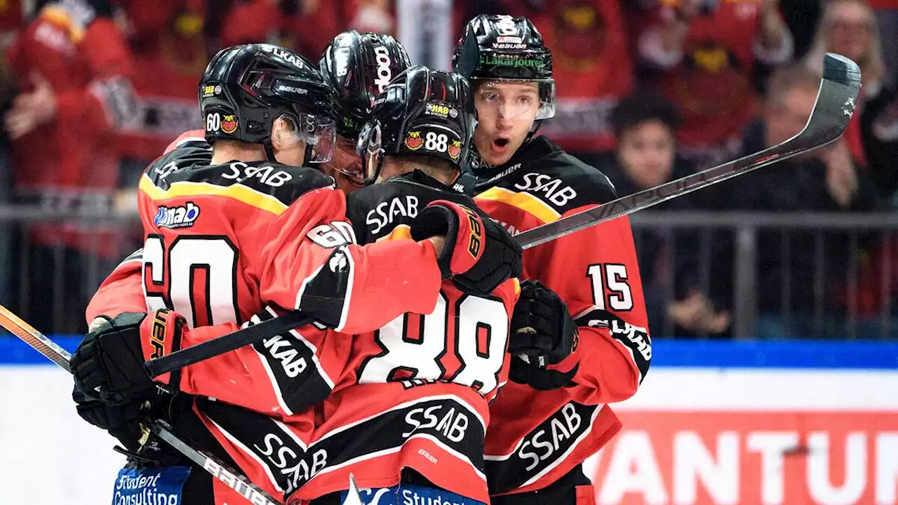 Ishockey: Andreasson matchhjälte när Luleå säkrade semifinalplats