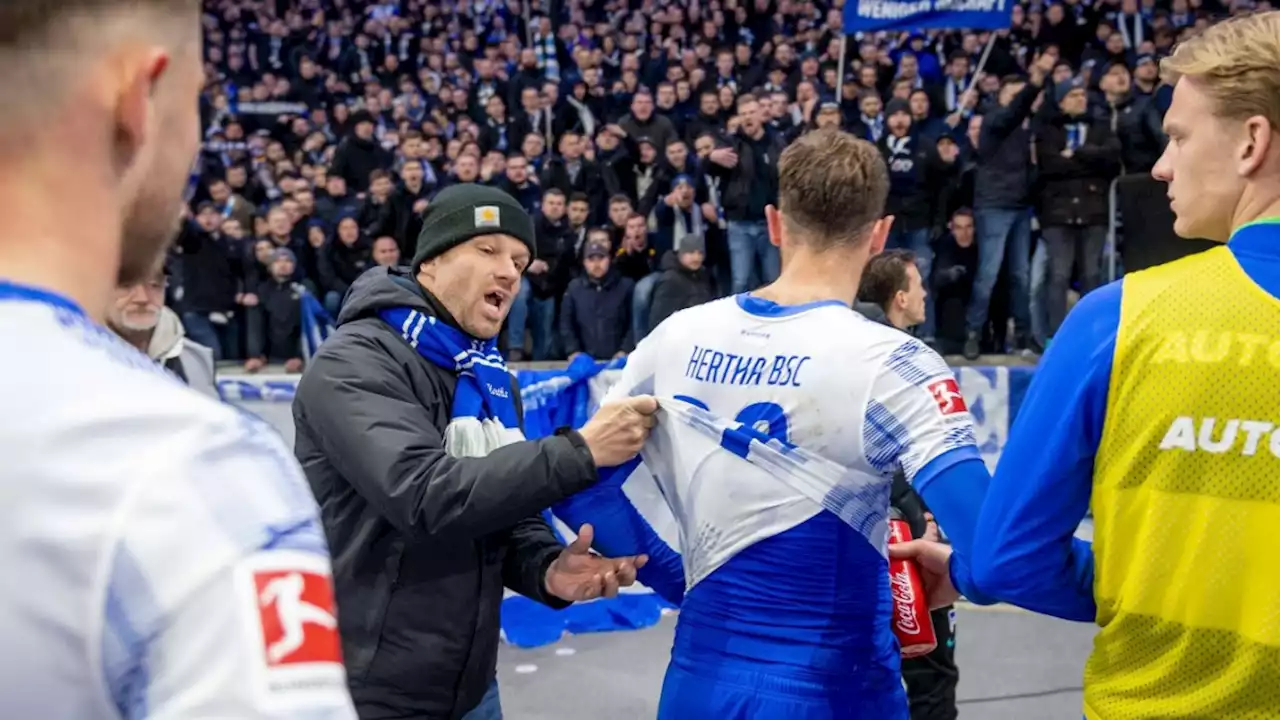 Berliner Derby: Verwünschungen der Hertha-Fans