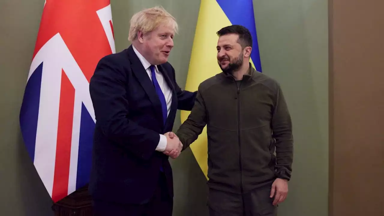 Ukraine News: Johnson trifft Selenskij in Kiew