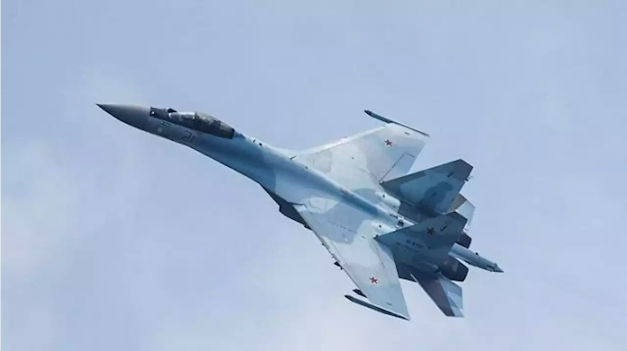 Jet Tempur Paling Maju Rusia Su-35S Rontok di Ukraina