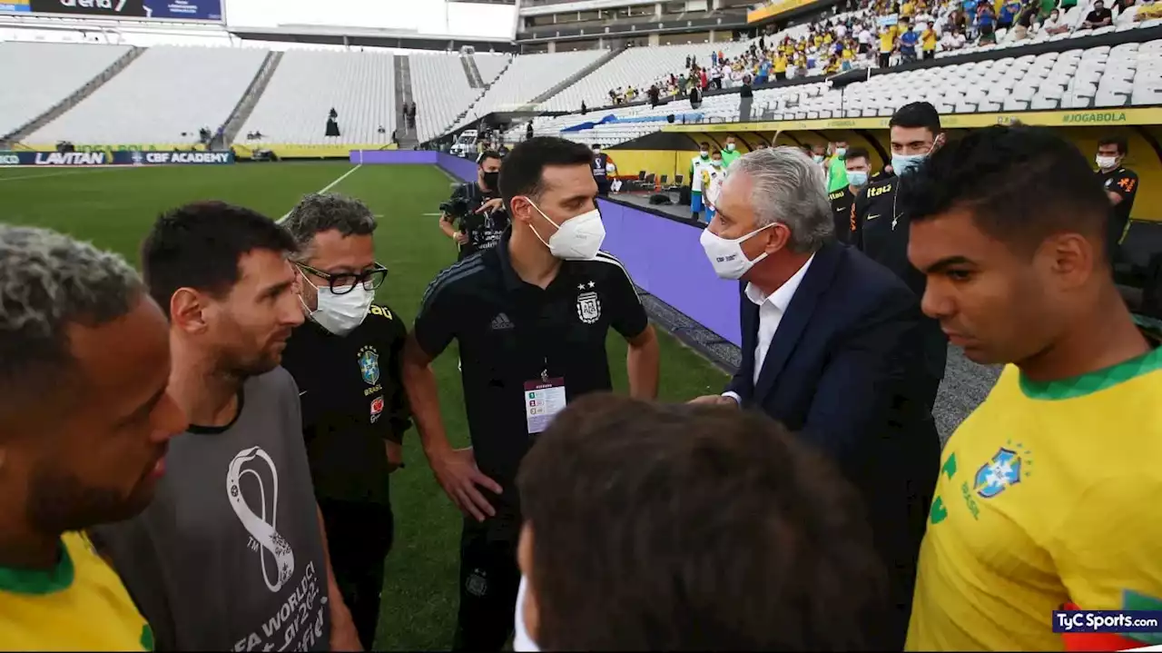 El partido suspendido entre la Selección Argentina y Brasil, cerca de una resolución final - TyC Sports