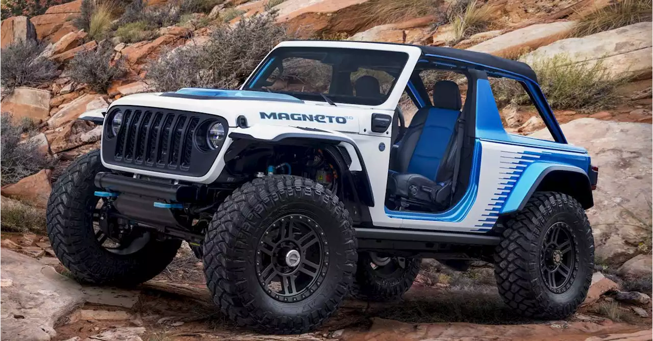 Jeep rehashes last year’s all-electric concept with Magneto 2.0