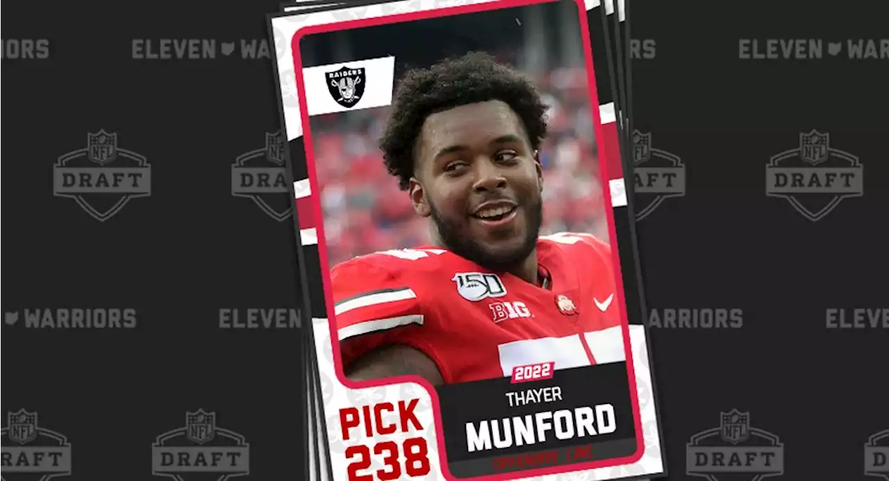 Thayer Munford Selected by Las Vegas Raiders with No. 238 Overall Pick in 2022 NFL Draft