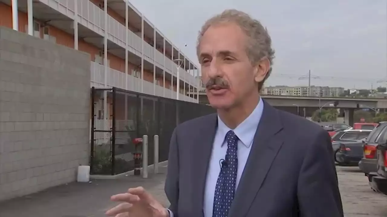 LA mayor's race: Mike Feuer points to county shelter, housing complex as success on homelessness