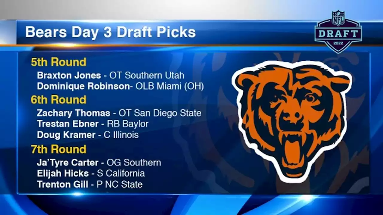 NFL Draft 2022: Chicago Bears' picks include Hinsdale Central alum